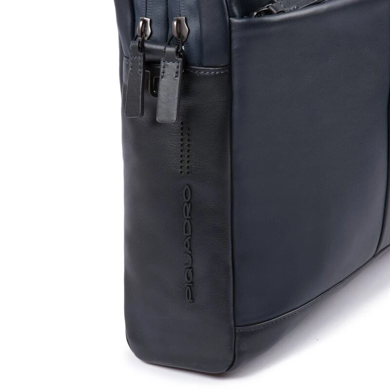 Хоризонтална чанта Piquadro Urban  с отделение за iPad AIR - iPad Pro 9,7/iPad 11", черен цвят